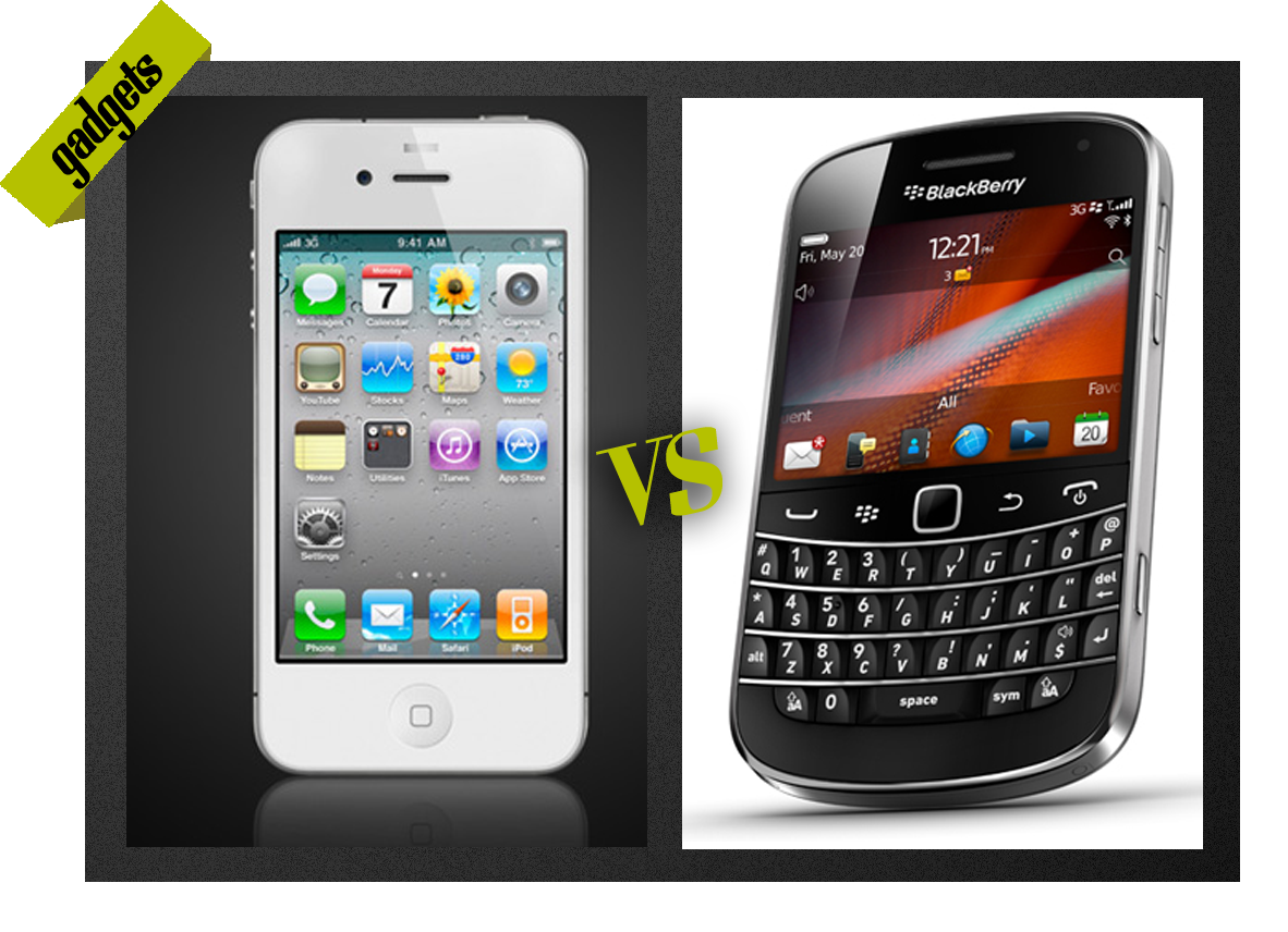 Blackberry vs Iphone